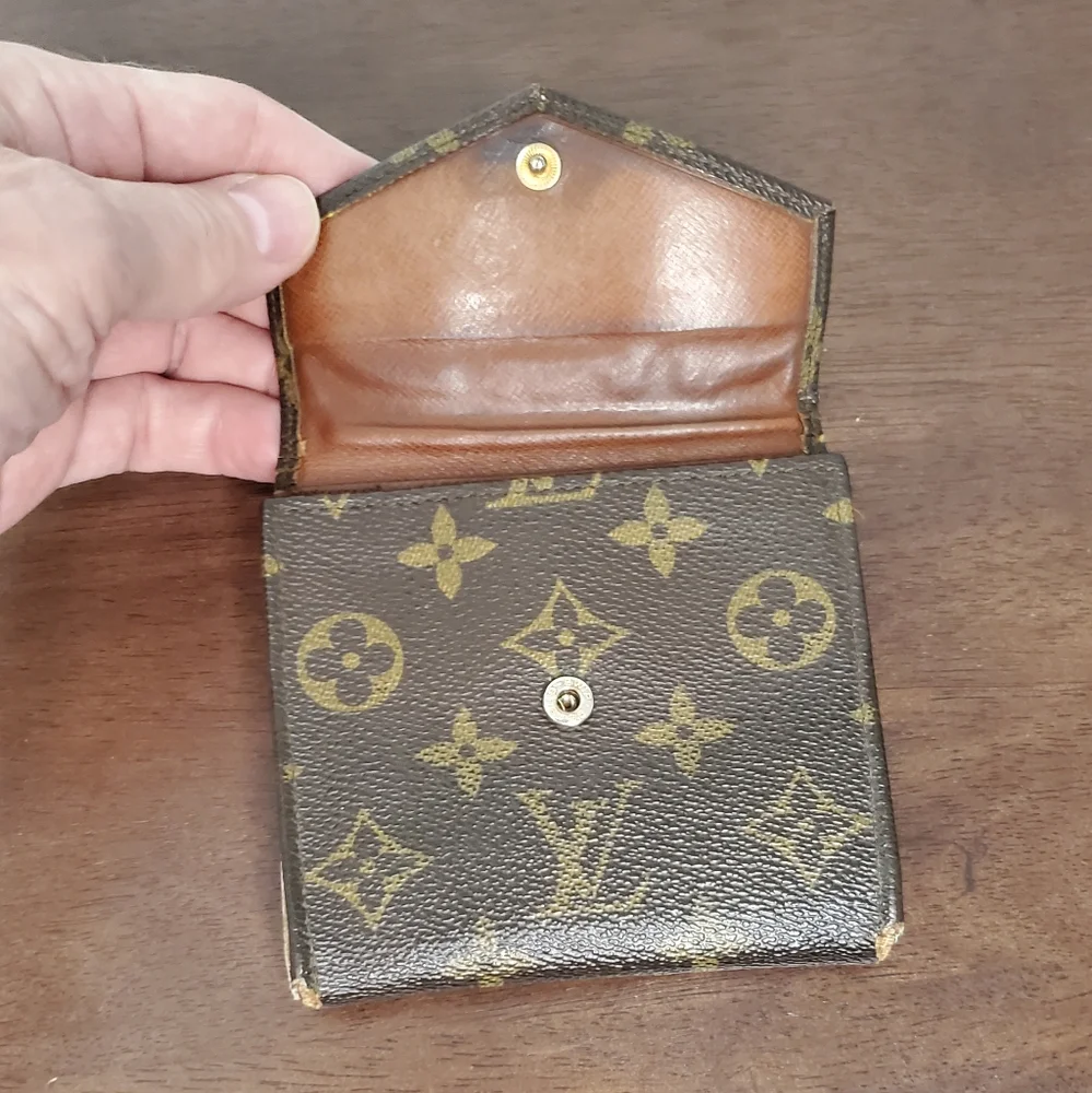 Louis Vuitton Monogram Double Snap Wallet